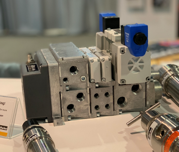 Pneumatic Valves Gain Network Connectivity Functions